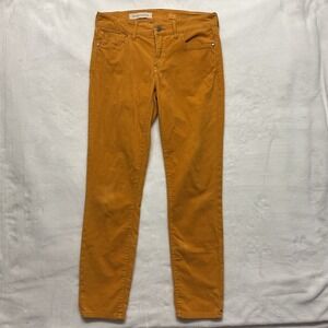 Pilaro and the Longest Song Corduroy Pants Mustard Yellow Size 27 Stilt Fit
